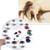 Metal 10 Well Round Artist Watercolours Paint Mixing Palette Tray & 13x18cm Japanese Style Tamagoyaki Frying Pan Non-stick Pan Egg Rolls Pan Steak Frying Pans General