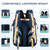 Merece Diaper Bag Backpack With Changing Station, Waterproof Multi-functional Unisex Baby Pack & Usb Charging Port-blue