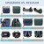 Merece Diaper Bag Backpack With Changing Station, Waterproof Multi-functional Unisex Baby Pack & Usb Charging Port-blue