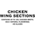 Tyson Chicken Wing Sections, 4 Lb Bag (frozen)
