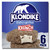 Klondike Frozen Dairy Dessert Bars Krunch Ice Cream Alternative No Sugar Added 4 Oz 6 Count