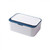 Valseel Baby Wipes Dispenser, Wipe Holder With Lids Diaper Wipes Case For Bathroom Refillable Wipe Container With Sealing Design, Flushable Bathroom Storage Case Box