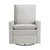 Oxford Baby Uptown Nursery Swivel Glider Recliner Chair, Sand