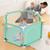 Baby Playpen,kids Large Playard Indoor & Outdoor Kids Activity Center,infant Safety Gates With Breathable Mesh,sturdy Play Yard For Toddler,children's Fences Packable & Portable