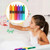 6pc Baby Toddler Kids Washable Bath Crayons Bathtime Play Child Educational Toys