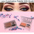 Dnm Two-color Gradient Eye Shadow Palette Lazy Eyeshadow Non-blooming Waterproof Glitter Eyeshadow