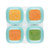 Oxo Tot Glass Baby Food Storage & Dispensers Blocks (4 Oz), Teal