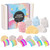 6pcs Rainbow Bath Bombs Of Unicorn, Cloud & Shooting Star For Kids