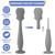 Danlai-1/3/6pieces Baby Diaper Applicator For Baby Buttocks Soft Elastic Silicone Ointment Applicator With Suction Base
