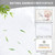 Ruili Waterproof Crib Mattress Protector 52" X 28" Organic Bamboo Quilted Fitted Breathable Toddler Baby Mattress Cover Soft Crib Mattress Pad