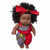 Tangnade Black African Black Baby Cute Curly Black 8-inch Vinyl Baby Toy Wet Bag For Breast Pump Parts B