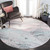Safavieh Glacier Collection Gla126u Pink / Blue Rug