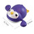 Maxcozy Baby Bath Toys, Swim Penguin Floating Wind-up Bathtub Pool Toys For Kids Boys Girls
