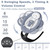 Bioby Baby Swing, 360 Rotatable With Bluetooth Music For Infants