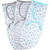 Baby Swaddle Blankets Wraps For Newborn Boy And Girl, 0-3 Months, Small/medium, Aqua/grey