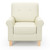 Graco Harper Poly-linen Indoor Nursery Rocking Chair Oatmeal Beige