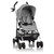 Evenflo Urbini Reversi Lightweight Stroller, Solid Print Heather Gray