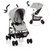 Evenflo Urbini Reversi Lightweight Stroller, Solid Print Heather Gray