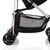 Evenflo Urbini Reversi Lightweight Stroller, Solid Print Heather Gray