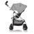 Evenflo Urbini Reversi Lightweight Stroller, Solid Print Heather Gray