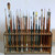 Brush Holder Paintbrush Holder Stand 67 Paint Brushes Wall Mount Or Freestanding Living Household Items