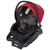 Safety 1ˢᵗ Smooth Ride Travel System Stroller And Infant Car Seat, Black Cherry