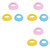 3pcs Adjustable Shower Bath  For Visor Wash Hair Cap Shampoo Resistance Protect Ear Eye Hat Baby Children Kids Infant