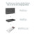Storkcraft Alpine 6 Drawer Modern Horizontal Dresser Gray Finish
