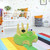 Baby Floor Support Seat Soft Plush Infant Learning To Sit Chair