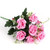 Artificial Bouquet, Artificial Rose, Washable For Tables Homes Centers Gardens Weddings Hotels Peach