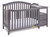 Afg Baby Furniture Kali 4-in-1 Convertible Crib And Changer, Gray
