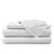 Aireolux 600 Thread Count 100% Cotton Ultra Soft Sateen Sheet Sets Queen White