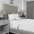Aireolux 600 Thread Count 100% Cotton Ultra Soft Sateen Sheet Sets Queen White