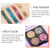 Dengmore Mini Portable Shimmer Glitter Eye Shadow Powder Pal-ette Matte Eyeshadow Cosmetic Makeup