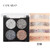 Dengmore Mini Portable Shimmer Glitter Eye Shadow Powder Pal-ette Matte Eyeshadow Cosmetic Makeup