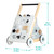 Wooden Baby Walker, Baby Push Walkers, Walker For Baby Boys And Girls, Baby Activity Center, Toddler Montessori Toys For 1+ Year Old, Kids Multi-activity Learning Walker