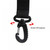 8 Pieces/set Of Stroller Hooks, Stroller Storage Bag Hook Clip, Convenient For Stroller Accessories, Mommy Bag Hooks, Used To Hang Diaper Bags And Wallets (black)