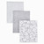 Little Star Organic Baby Boy, Girl, Unisex 3 Pk Burp Cloths, One Size