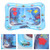 Inflatable Tummy Time Water Play Mat Infant Toddler Belly Cushion Water Mat