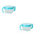 2pcs Baby Kids Toddler Snack Catcher Double Handle Snack Cup Jar Bowl Spill-proof Biscuits Container Box