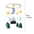 Woodland Nursery Decoration Baby Wind Chimes Hanging Crib Mobile Starry Night
