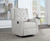 Afg Ava Swivel Glider Recliner, Gray