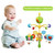 Huntermoon Musical Bed Bell Rattles Baby Crib Mobile With Hanging Rotating Educational Toys Music Box Carousel 3 Timer