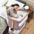 Nordmiex Baby Bassinet 3 In 1 Adjustable Bedside Sleeper Bed For Infant Baby With Breathable Net, Khaki