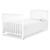 Davinci Dylan 3-in-1 Folding Portable Mini Crib And Twin Bed, White