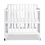 Davinci Dylan 3-in-1 Folding Portable Mini Crib And Twin Bed, White