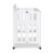 Davinci Dylan 3-in-1 Folding Portable Mini Crib And Twin Bed, White
