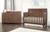 Child Craft Kieran 4-in-1 Convertible Crib, Toasted Chestnut