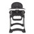 Dream On Me Solid Times High Chair, Compact & Sleek High Chair, Multiple Recline And Height Positions, Lightweight Portable Highchair, In Black