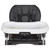 Dream On Me Solid Times High Chair, Compact & Sleek High Chair, Multiple Recline And Height Positions, Lightweight Portable Highchair, In Black